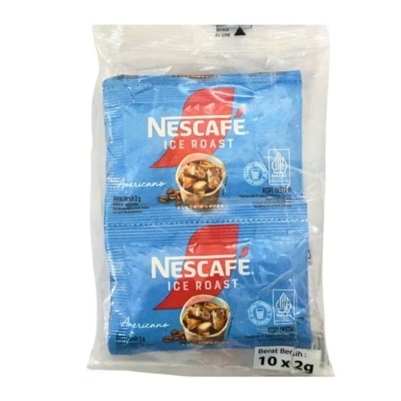 

NESCAFE ICE ROAST KOPI INSTANT 10X2GR PACK