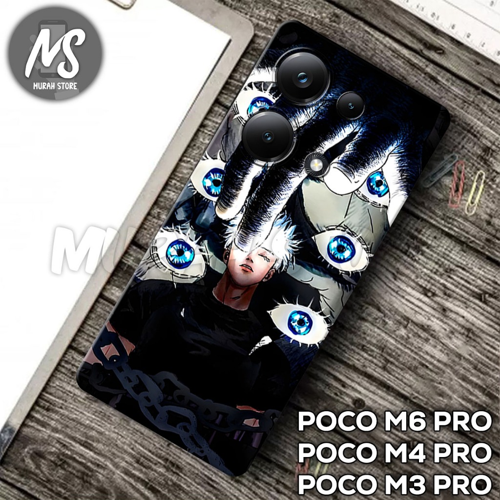 SoftCase POCO M6 PRO/MS8/MOTIF ANIME/Case POCO M6 PRO/Casing POCO M4 PRO/Kesing POCO M3 PRO/SoftCase