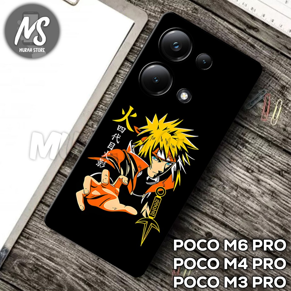 SoftCase POCO M6 PRO/MS9/MOTIF ANIME/Case POCO M6 PRO/Casing POCO M4 PRO/Kesing POCO M3 PRO/SoftCase