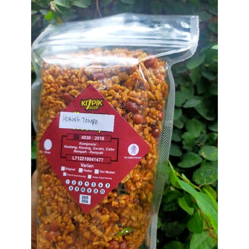 

Termurah Kering Tempe teri 250 grm