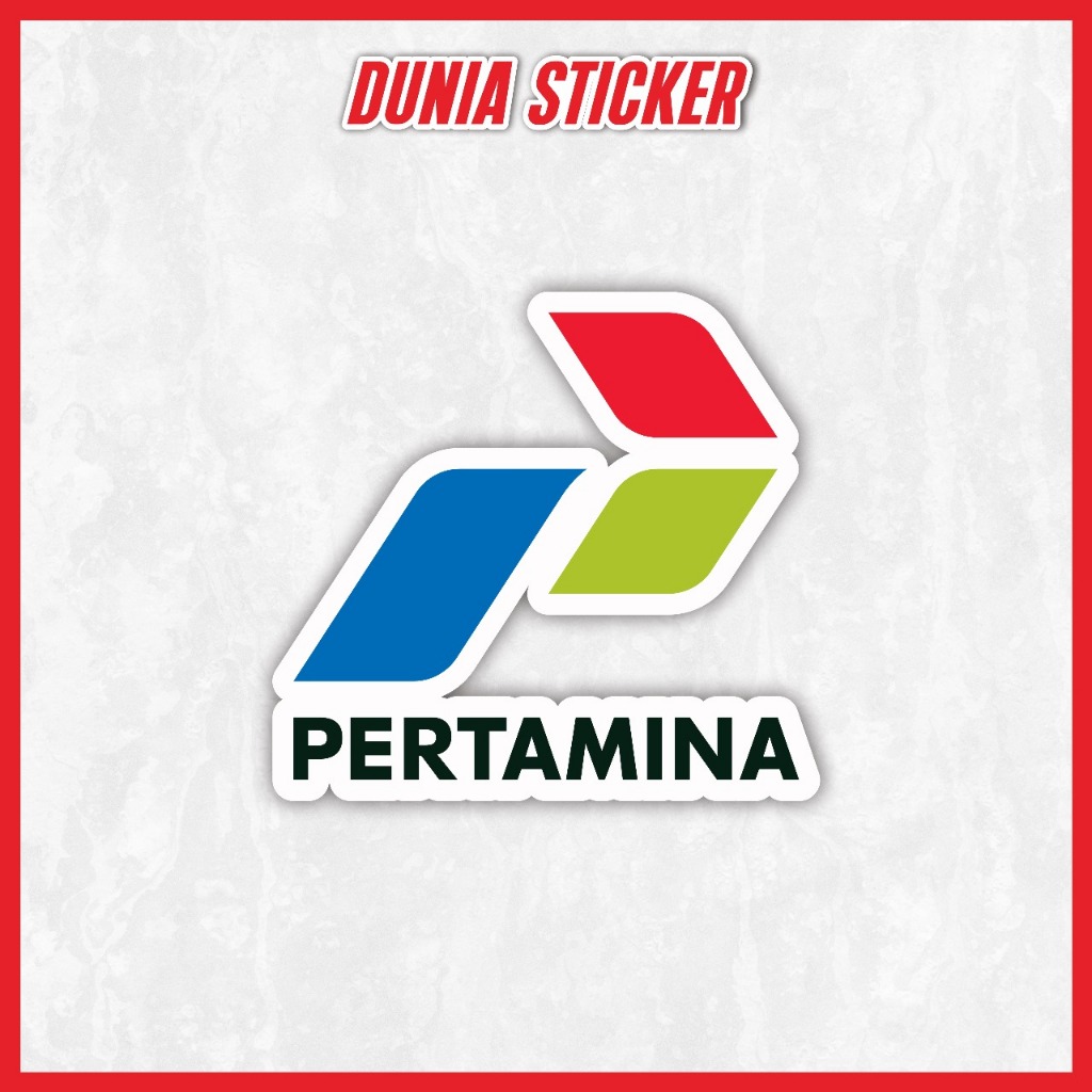 

STICKER LOGO PERTAMINA BUMN BAHAN VINYL ANTI AIR