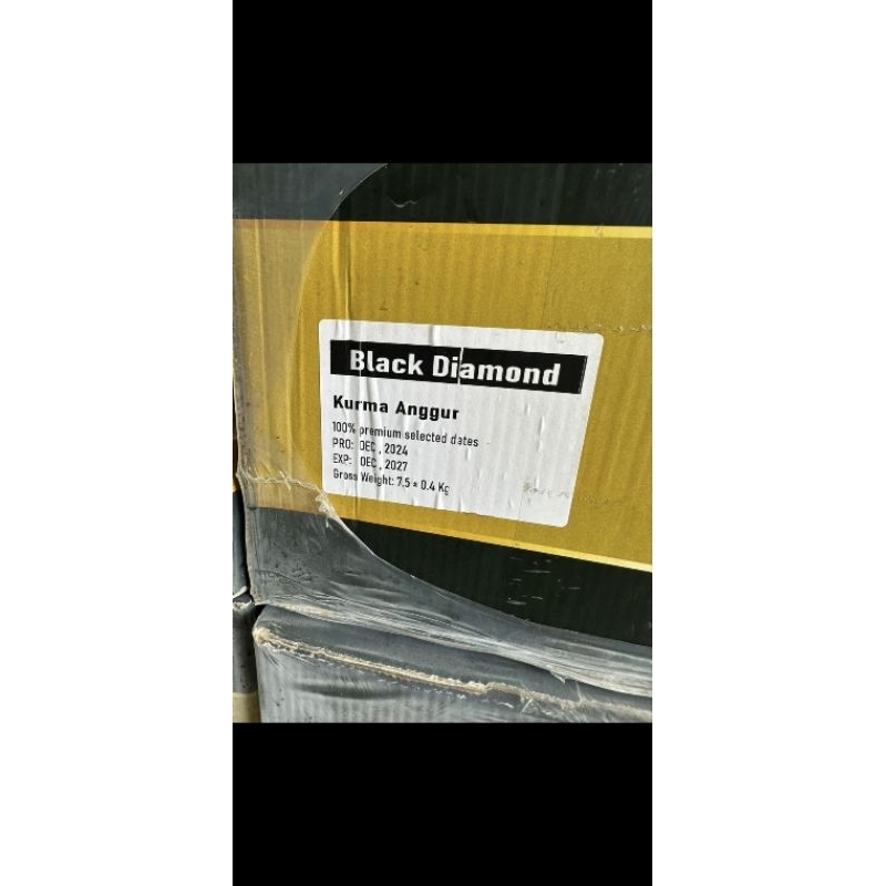 

AFGC Kurma Black Diamond Premium 550 Gram