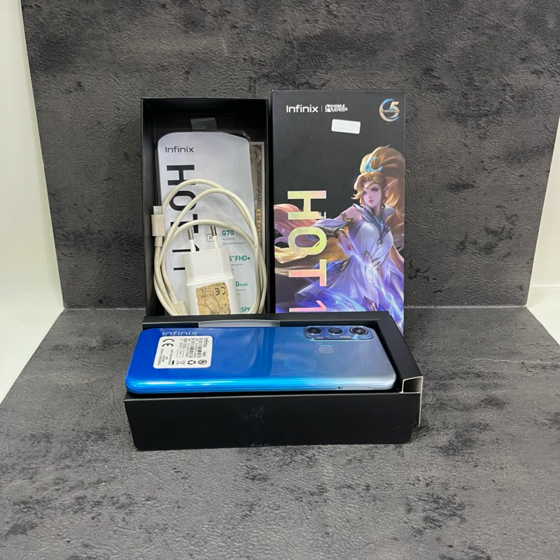 Infinix Hot 11 4/64gb Fullset Second Garansi Resmi