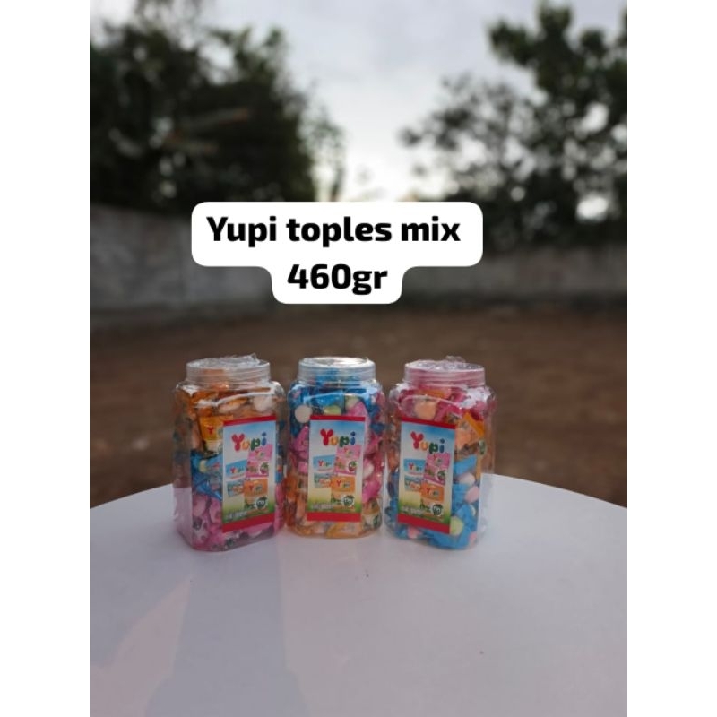 

Aneka Snack Cemilan Murah Pemen Yupi Mix Toples 460gr