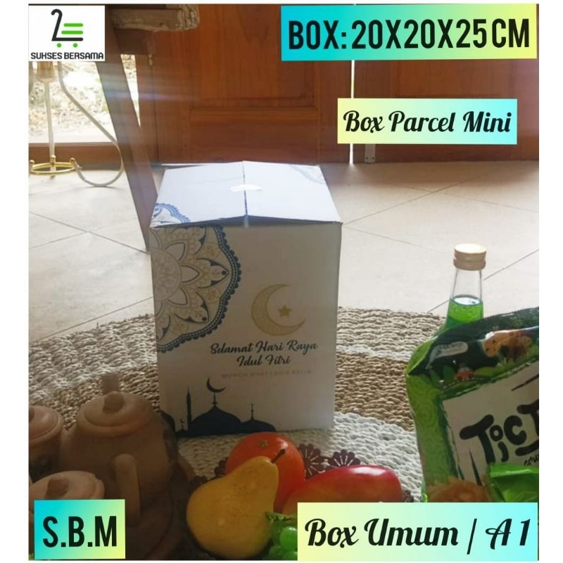 

Box Parcel 20x20x25 cm ( Mini /Kecil)Box/Kardus/Parcel/Lebaran/idulfitri/Parcel lebaran/Eidmubarak/Parcel Kecil