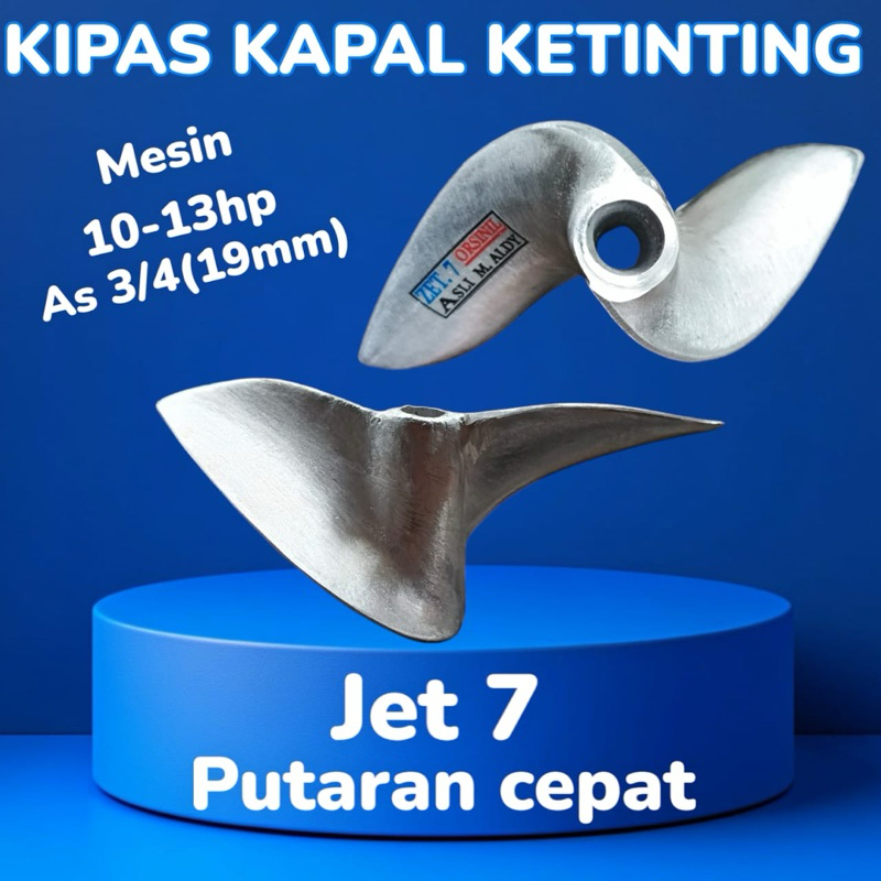 KIPAS BALING BALING PERAHU KETINTING JET 7