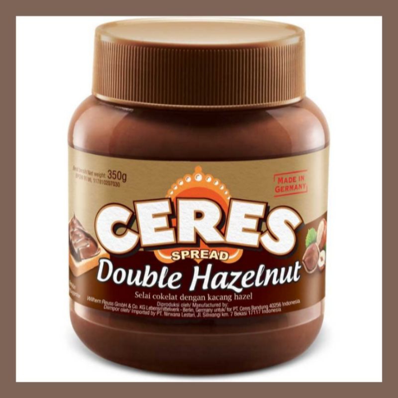 

Ceres Spread Selai Choco Double Hazelnut 350gr