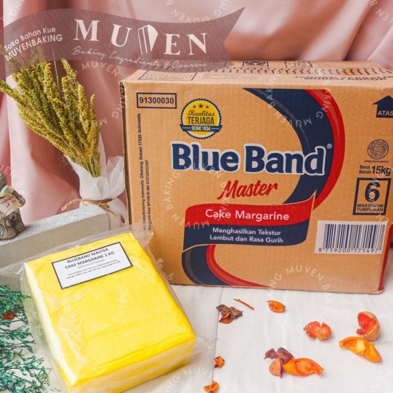 

{Discount} Blueband Margaren Mentega 1kg, Blueband Reapack, Blueband Cake And Cokies