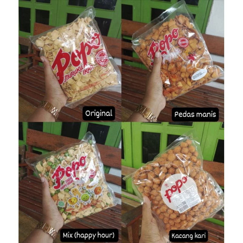 

POPO Muruku 400 gram ori malaysia varian lengkap / muruku 400 gr malaysia original pedas manis happy hour current s groundnut