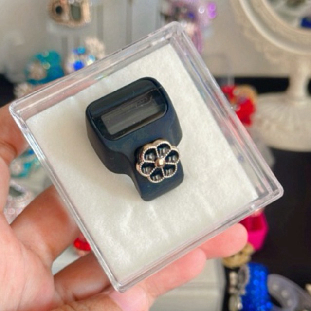 Tasbih Led Digital Cincin Tombol Cantik Dzikir