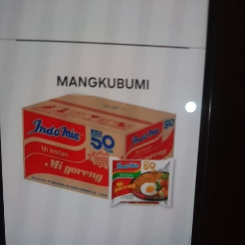 indomie goreng MANGKUBUMI