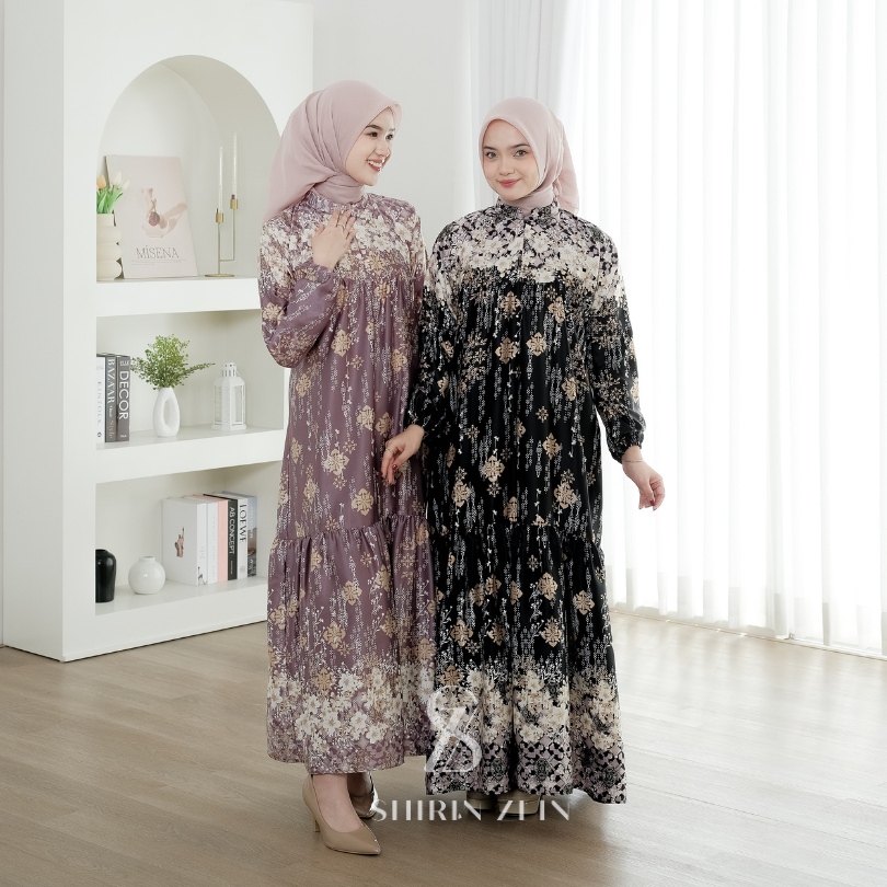 Gamis Shafira Model Terbaru 2025 Dress Jumbo Busui