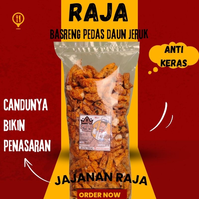 

Basreng pedas daun jeruk