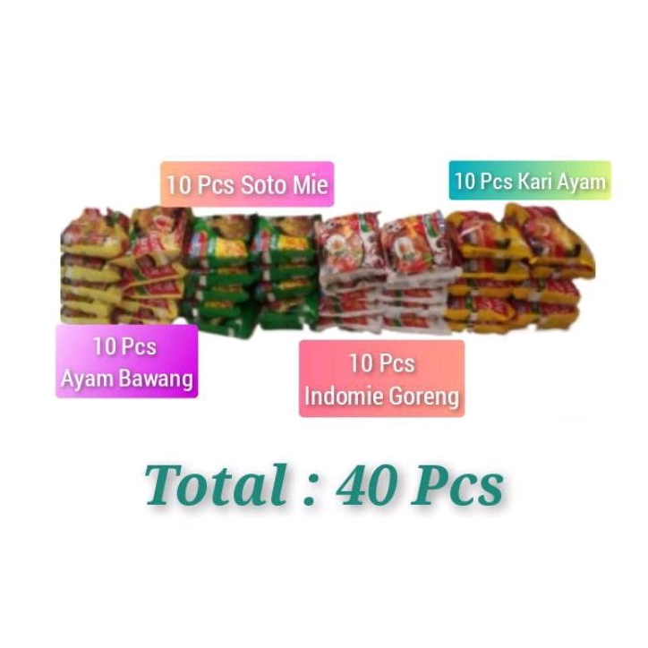 

Indomie Mix/Campur 1 Dus.( Isi 40 Pcs).