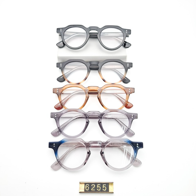 Kacamata Unik Tebal Bahan Premium Lensa Radiasi Size 45-15-143 Free Lensa Mines 6255