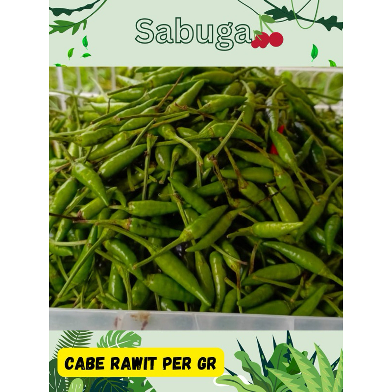 

CABE RAWIT PER GRAM