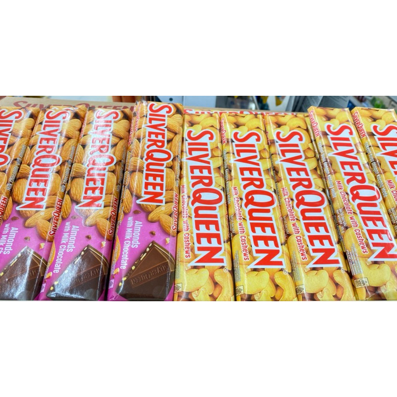 

Silverqueen Almond Cashew Milk Chocolate Coklat Silver Queen Termurah