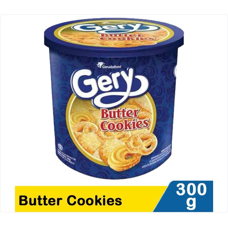 

Promo Gerry Butter Cookies 300gr timba