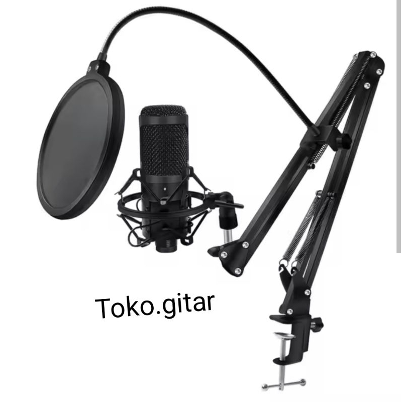 PAKET MIC BM800 PAKRT STAND MIC BM800 LIVE STREAMING PODCASE