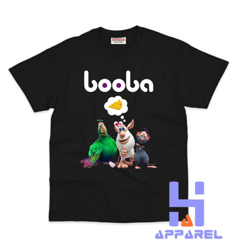 BAJU ANAK KAOS ANAK BOOBA KARTUN