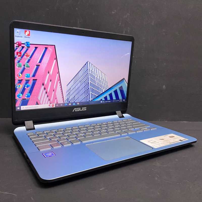 ASUS A407MA Intel N4000 RAM 8 GB SSD 128 GB UHD Laptop 14 Inch Second Murah Normal