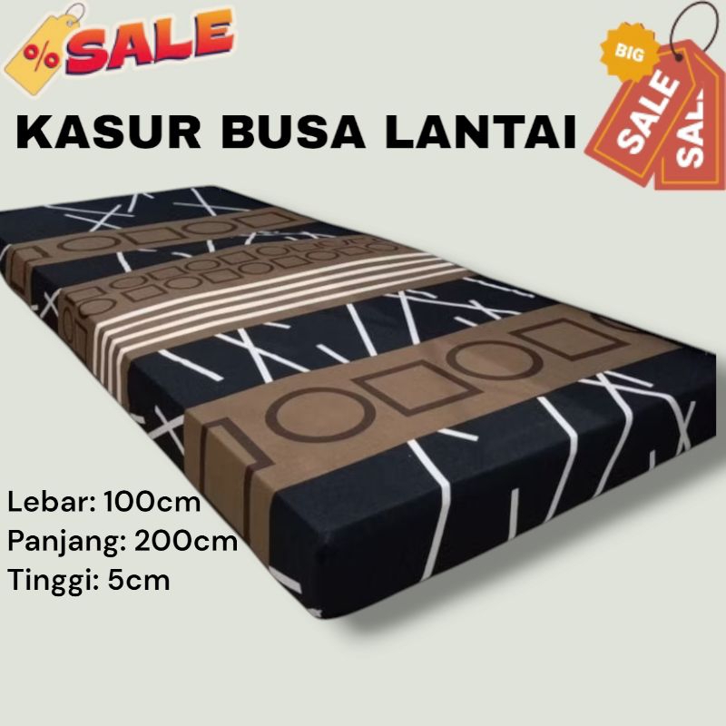 KASUR BUSA LANTAI 100x200x5 KASUR LANTAI BUSA SUPER