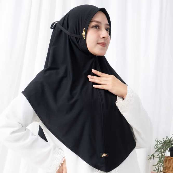 JUMA Hijab Instan jilbab Syria tali non ped