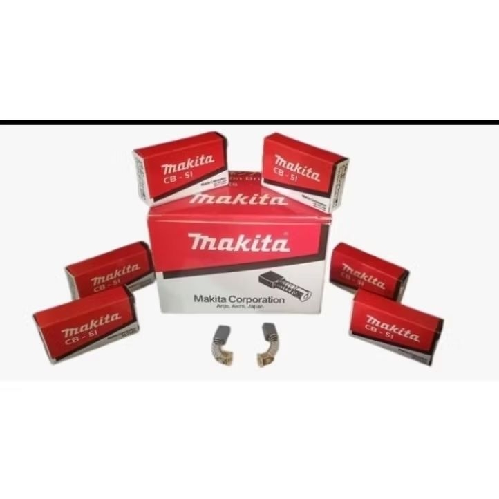 Makita Carbon Brush For Mesin Gerinda Maktec MT91A Brostel Gurinda 1set