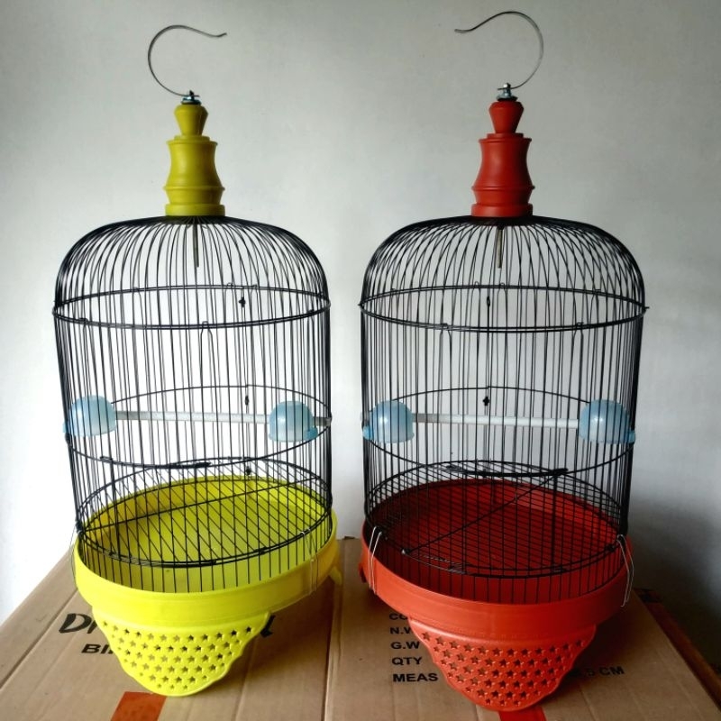SANGKAR LOVEBIRD/KAPSUL MINION/CEBOL TANGGUNG, TEBOK WARNA, ATAP BULAT