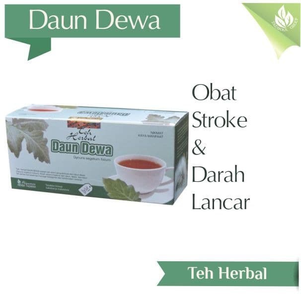 

OBAT HERBAL TEH DAUN DEWA ISI 20 CELUP BAGUS UNTUK MELANCARKAN PEREDARAN DARAH MENGOBATI STROKE