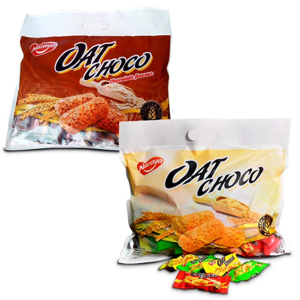 

TOKOMM - Cemilan Naraya Oat Choco Original Chocolate Vanilla 400gr