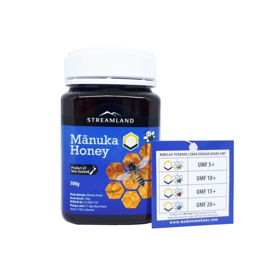 

Madu Streamland Manuka Honey UMF10+ 500gram Original New Zealand