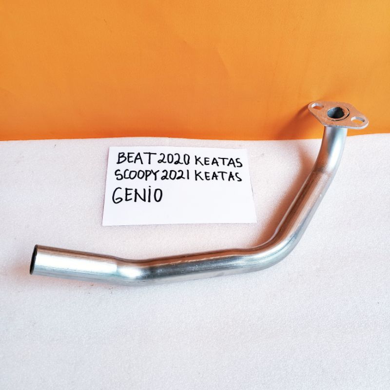 Leheran Knalpot Standar Racing Beat 2020 Ke Atas Scoopy 2021 Ke Atas Genio Ukuran Inlet 26 Rata