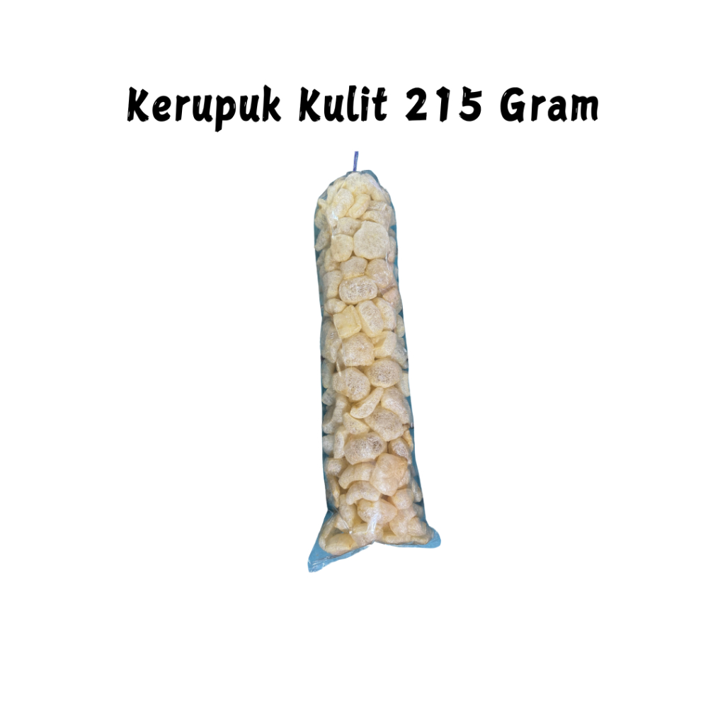 

TOKOMM Krupuk Kulit Sapi Nagih Papolite 215gr