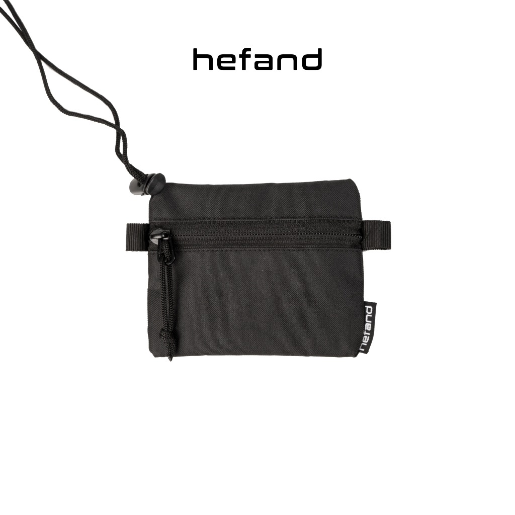 

Hefand - Lanyard Loop Sling Pouch Pria Wanita Pouch Mini Wallet Neckbag Dompet Koin Sling Bag Pouch Mini
