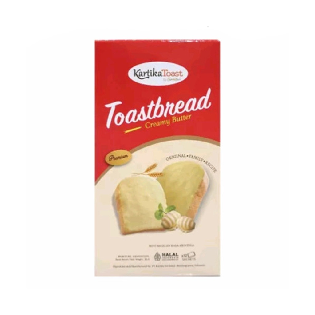 

Kartika Toast Bread Butter / Roti Bagelen Butter 85 Gr