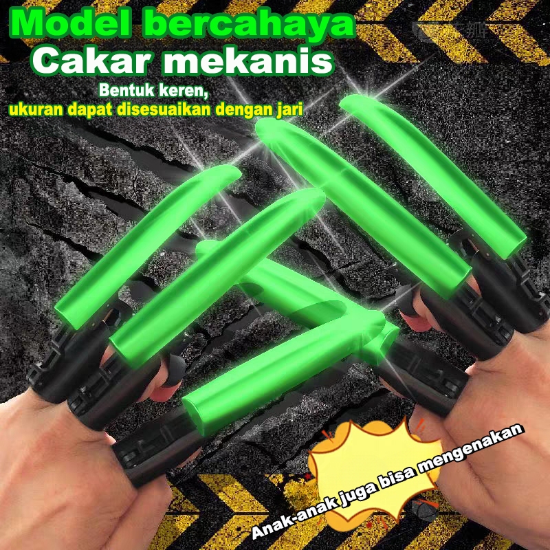 Cakar mekaani model Mainan cakar wolverine/mainan anak/mainan cakar serigala mekanis