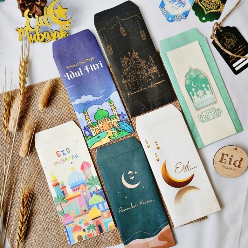 

( ISI 10 ) AMPLOP & ANGPAU LEBARAN THR HARI RAYA / AMPLOP LEBARAN HARI RAYA IDUL FITRI 2025