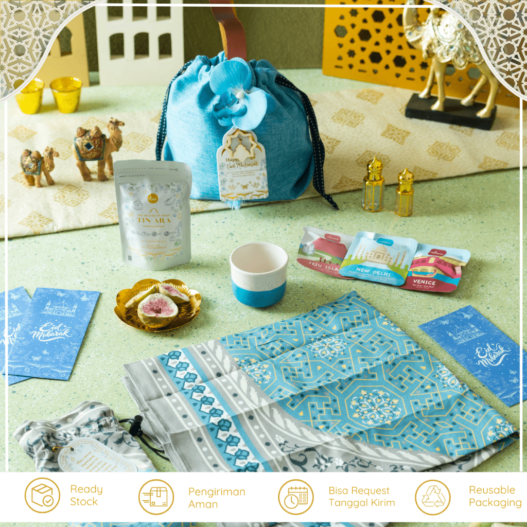 

Premium Gift Joy Package - Hampers Artisan Tea & Mug Ceramic Kado Souvenir Wedding Birthday Hampers