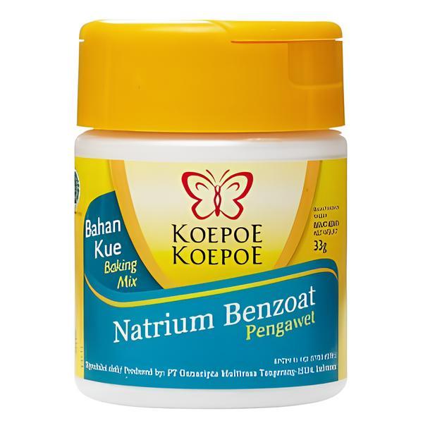 

Koepoe Koepoe NATRIUM BENZOATE 33gr Pengawet Makanan Minuman Bahan Campuran Adonan Kue Roti Benzoat Original Asli Murah Malang Jatim