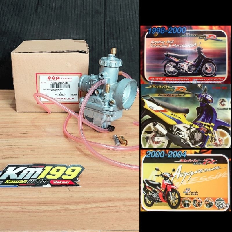 Karburator Karbu Suzuki Satria 2 Tak RU 120 Lumba Hiu LSCM Original SGP Mikuni