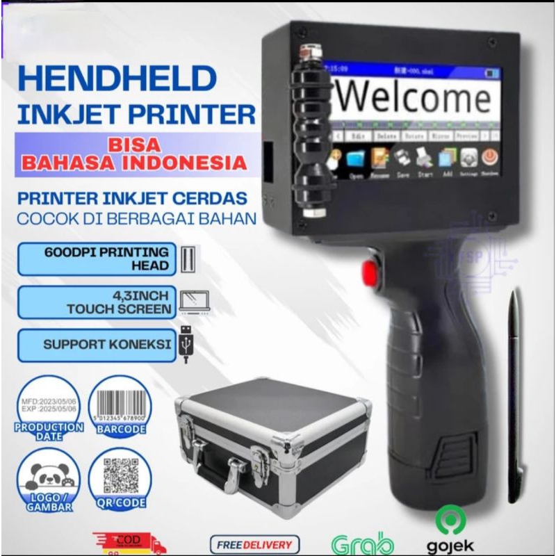 handheld inkjet printer mashin expired date