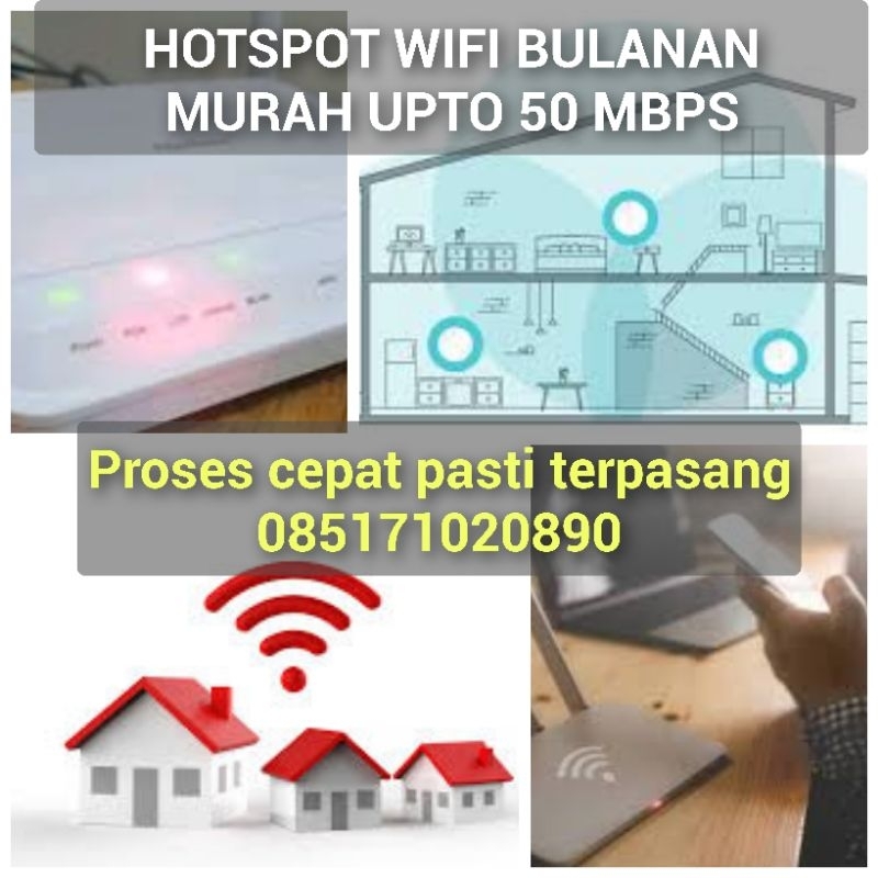wifi rumahan langsung colok