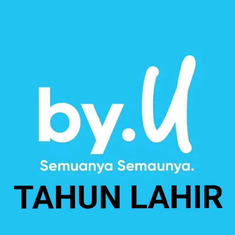 Nomor cantik Telkomsel Byu seri ujung tahun lahir murah