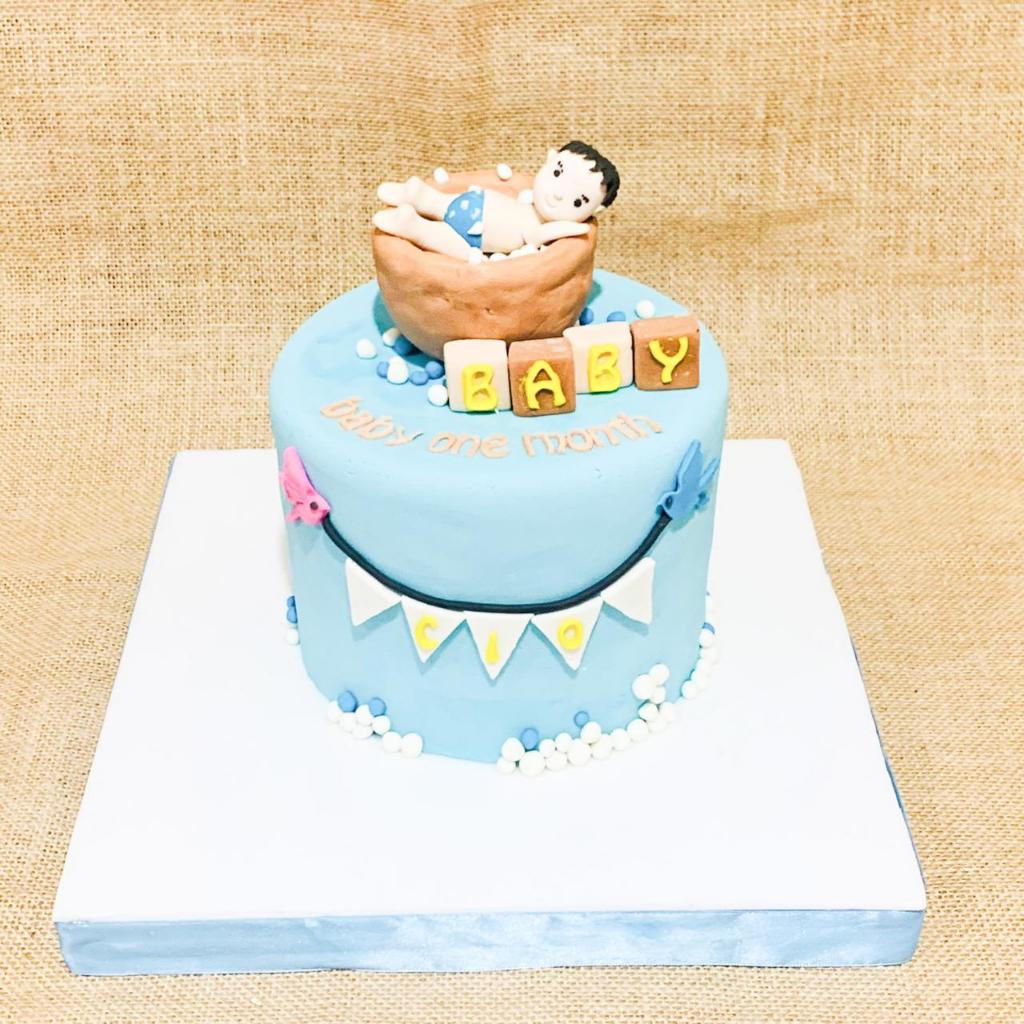 

Kue Ulang Tahun/Birthday Cake/Kue Birthday tema Baby/Baby One/Kue Birthday Jakarta