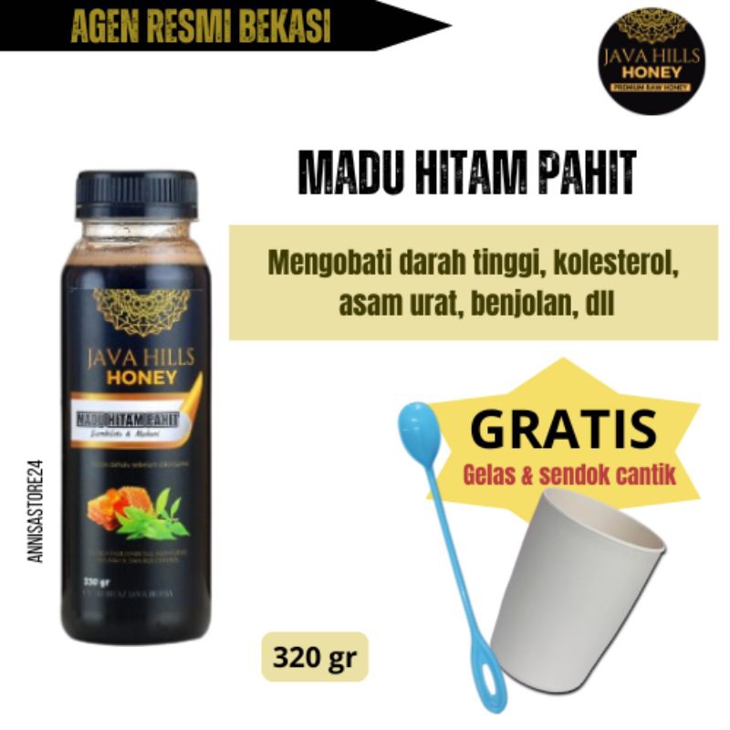 

Madu Hitam Pahit Java Hills 320gr / mengatasi darah tinggi kolesterol dll