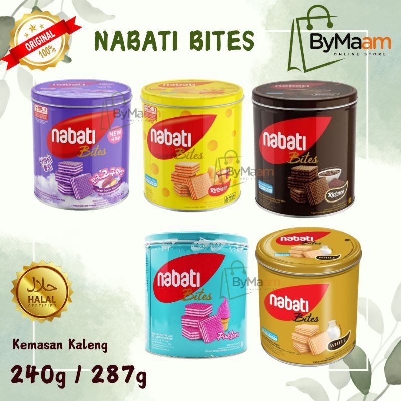 

Wafer NABATI Kaleng Rasa Coklat, Keju, Vanila, Pink Lava 240 gr | All Varian Rasa Richoco Cokelat Pink Lava White Richeese Keju Vanila