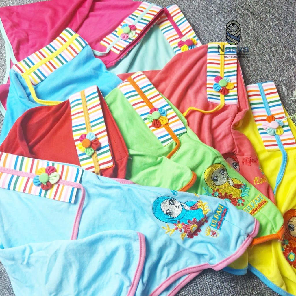 [JI-007] Jilbab bayi Lucu MURAH - polos dan karakter
