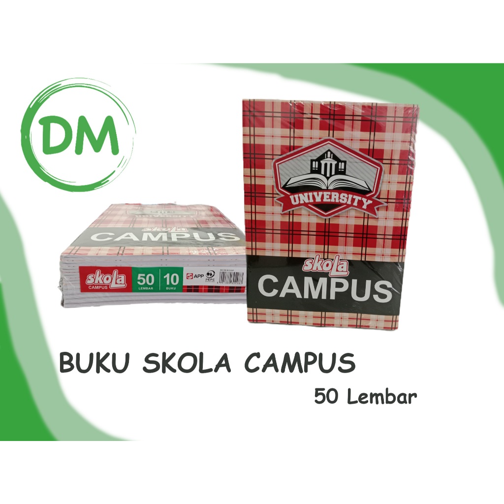 

BUKU SKOLA CAMPUS UKURAN BOXY 50 LEMBAR 1 PACK