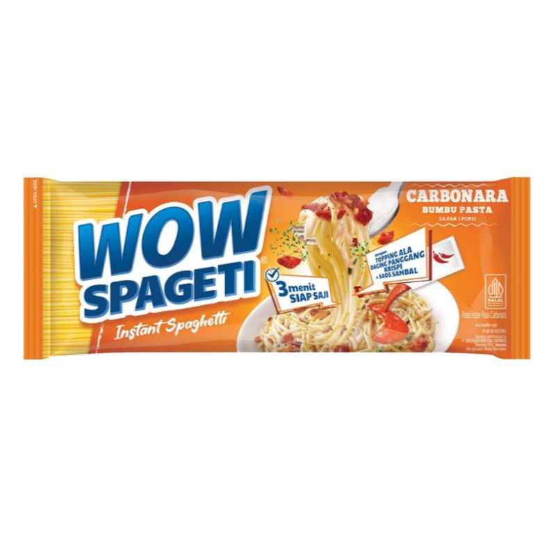 

Wow Spageti Instan Carbonara 88 g